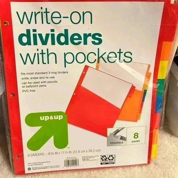 Binder, sheet protectors, dividers, folders - Picture 5 of 10